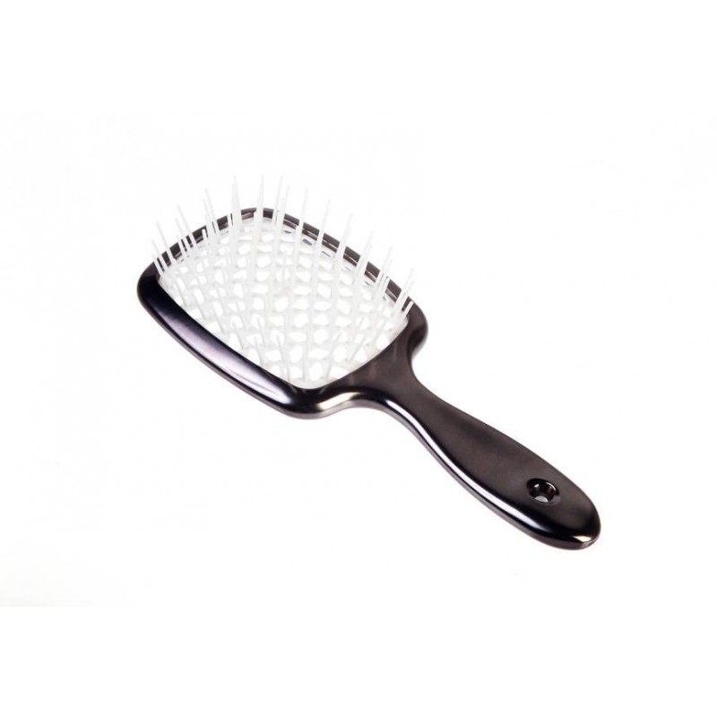 Расческа супербраш (21,5х8,5см) матовая черная 1-216592