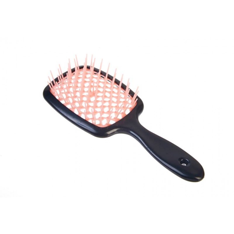Расческа супербраш (20,5х8,5см) глянцевая черная 1-193237