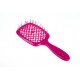 Расческа супербраш (20,5х8,5см) глянцевая малиновая 1-216578