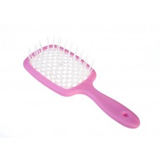 Расческа супербраш (21,5х8,5см) матовая розовая 1-193121