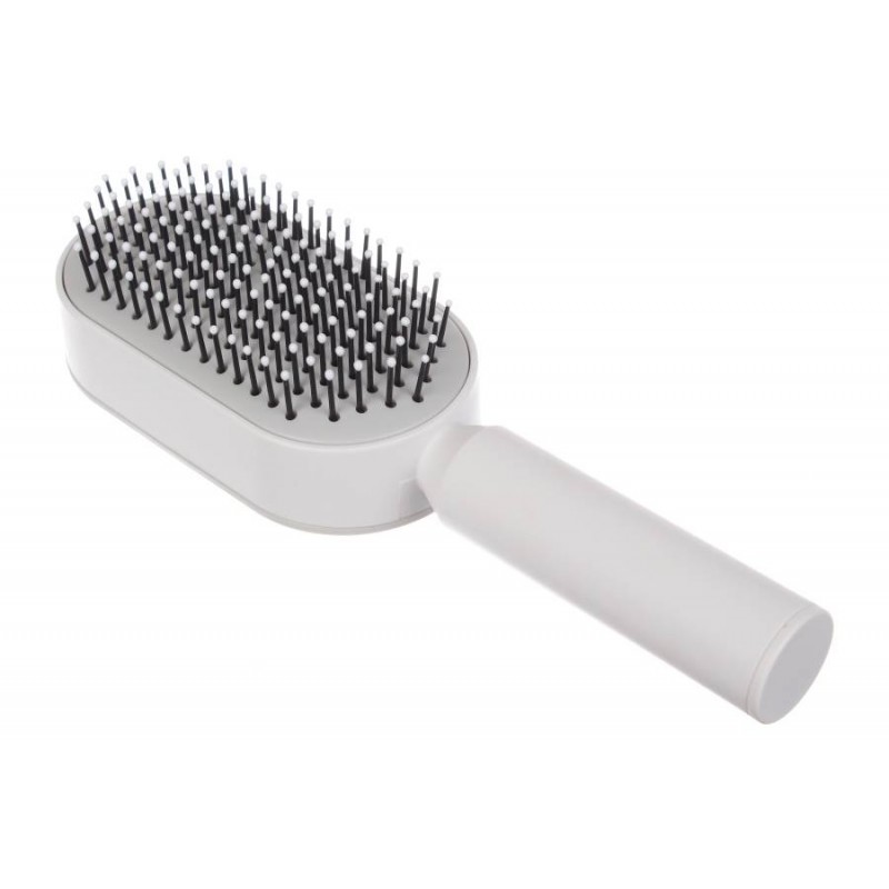 Расческа для волос самоочищающаяся серая 1-204698
