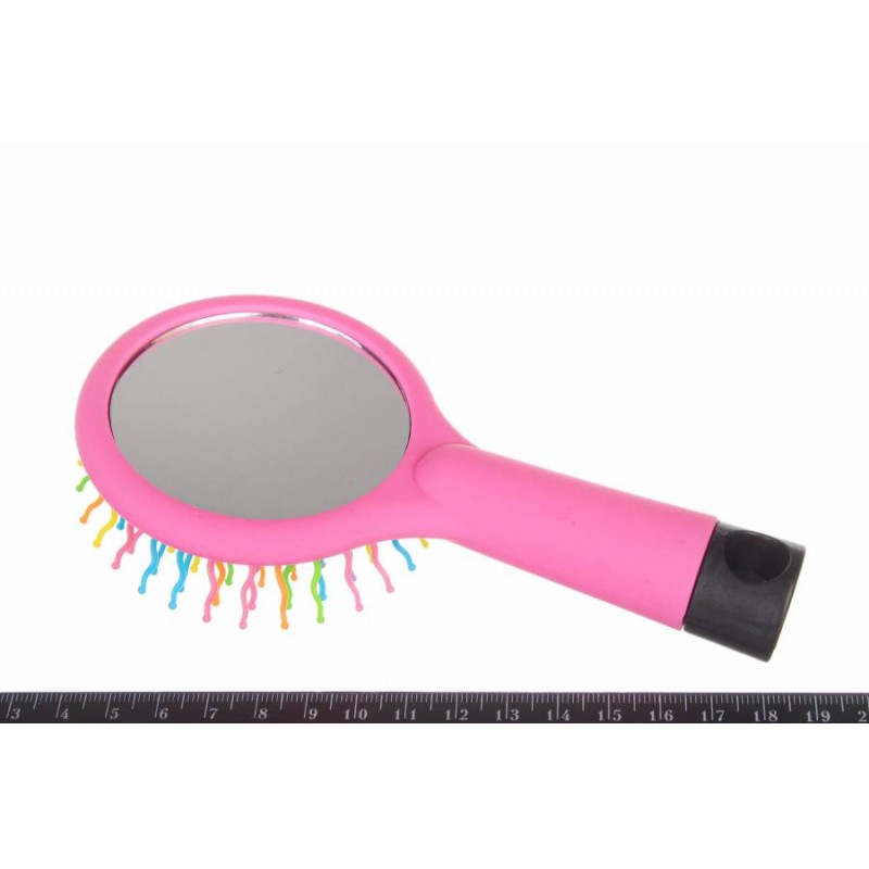 Расческа розовая (15х7,5см) 1-191714