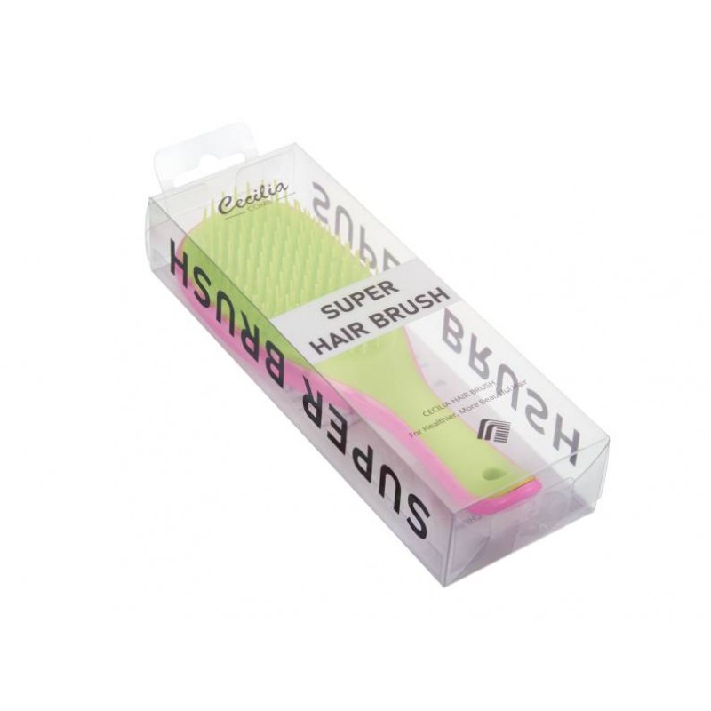 Расческа T-Teezer (17,5*5,5см) розово-лимонная 1-216653