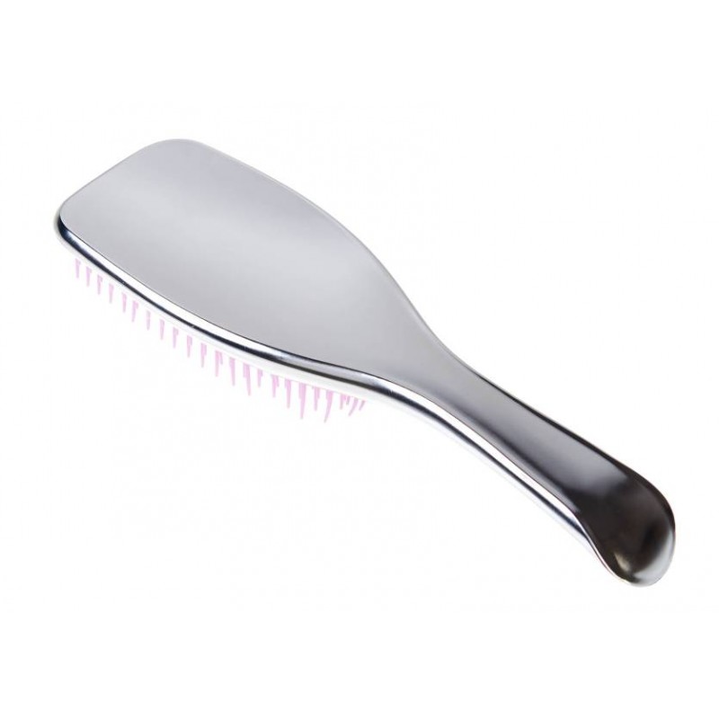 Расческа супербраш (22х6,5см) матовая серебристая  1-216639