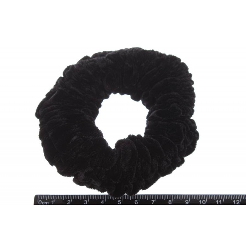 Резинка бархатная черная 1-205732