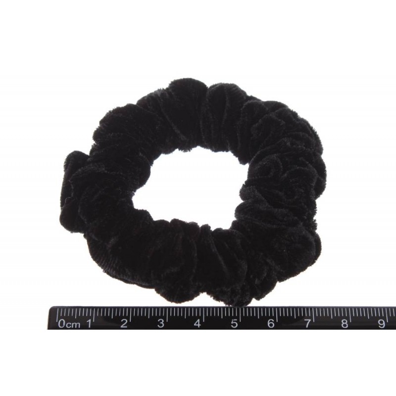 Резинка бархатная черная 1-205749