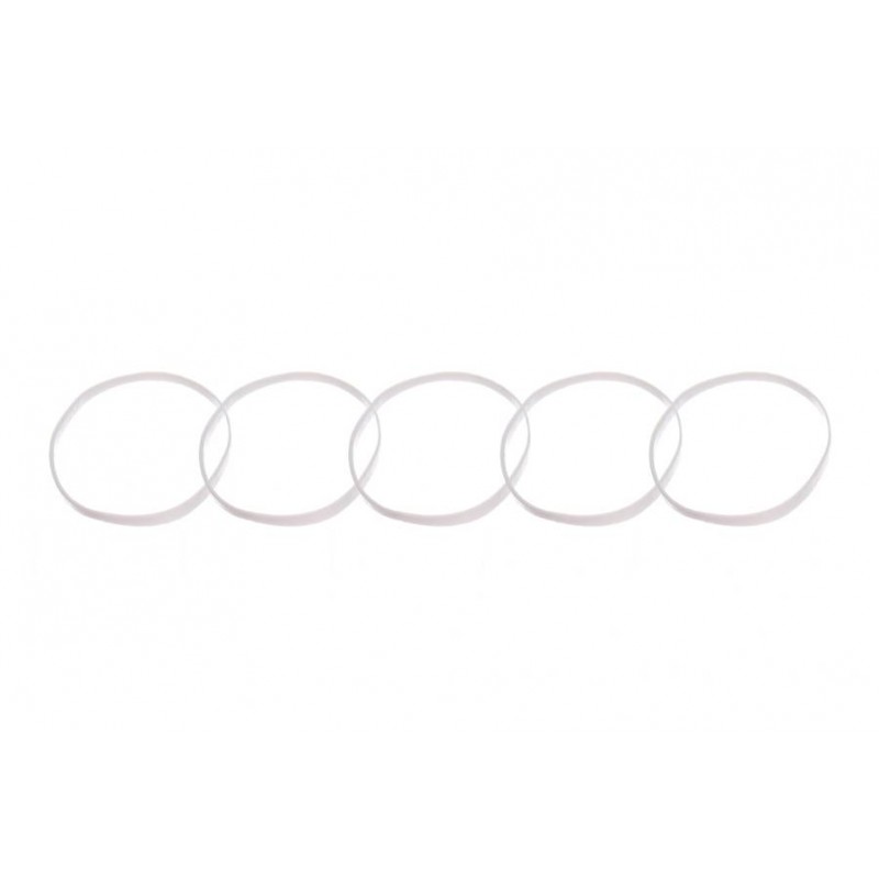 Резинка для волос белая 11-1263