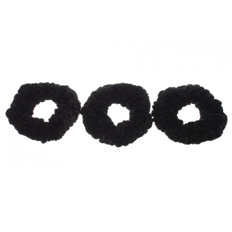 Резинка бархатная черная 1-205732