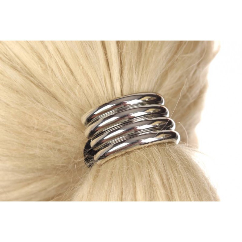 Резинка для волос (серебро) 1-210668