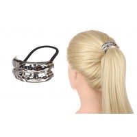 Резинка для волос (серебро) 1-210743