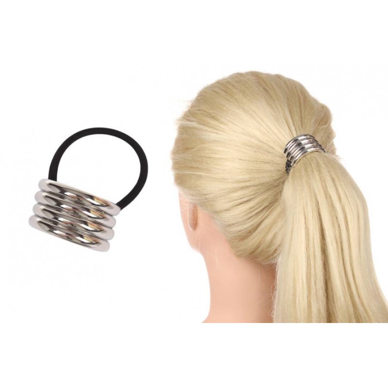 Резинка для волос (серебро) 1-210668