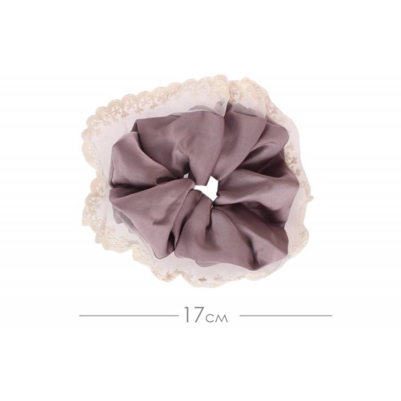 Резинка объемная фиолетовая 1-214673