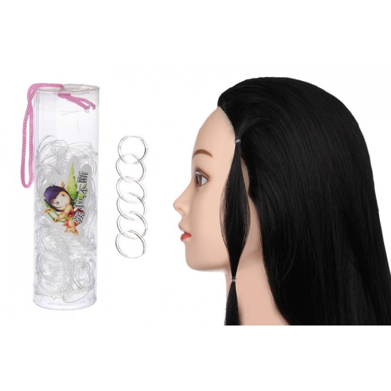 Резинка для волос прозрачная 11-1287