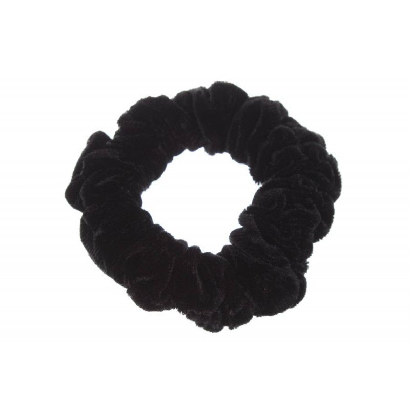 Резинка бархатная черная 1-205749