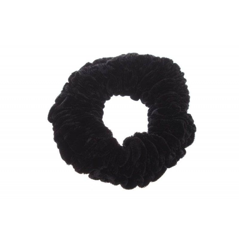 Резинка бархатная черная 1-205732