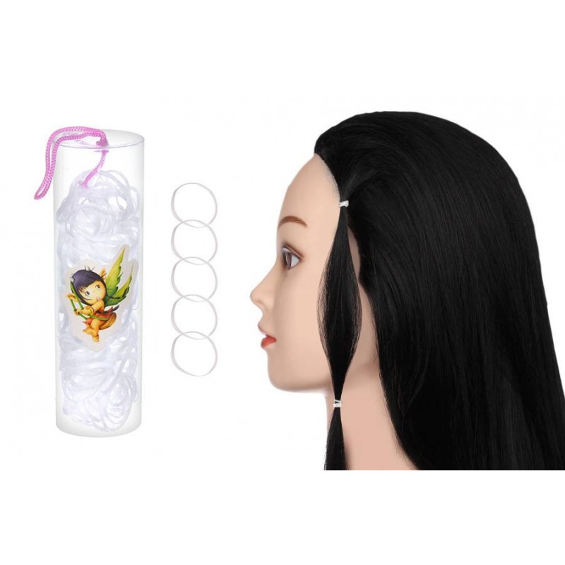 Резинка для волос белая 11-1263