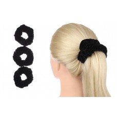 Резинка бархатная черная 1-205732