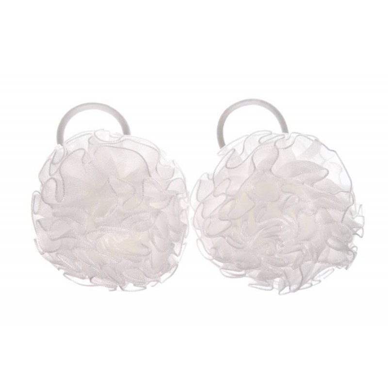 Резинка - бант детская белая 6см 1-207354