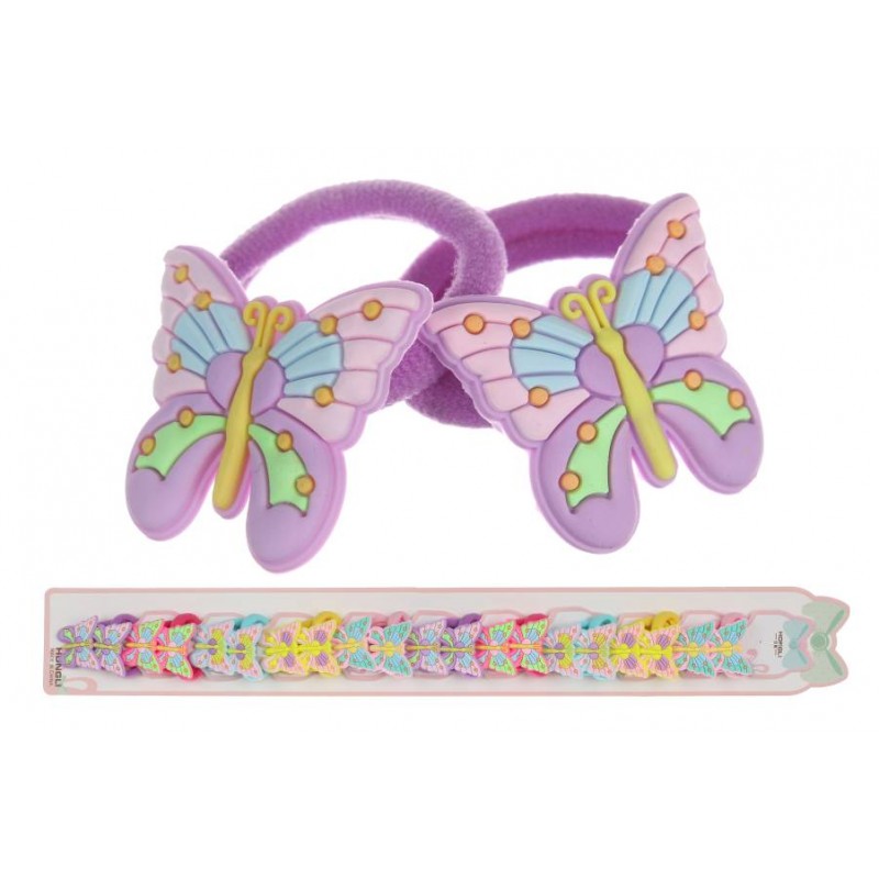 Резинка детская бабочка 1-203554
