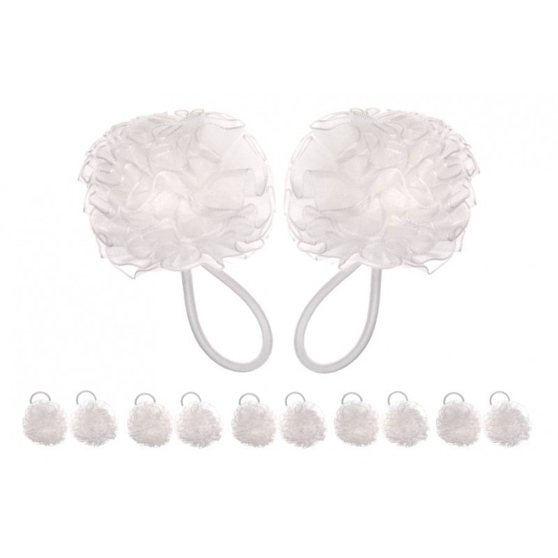 Резинка - бант детская белая 6см 1-207354