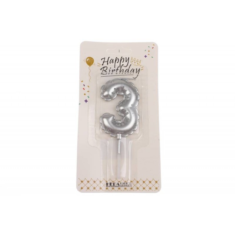 Свеча цифра 