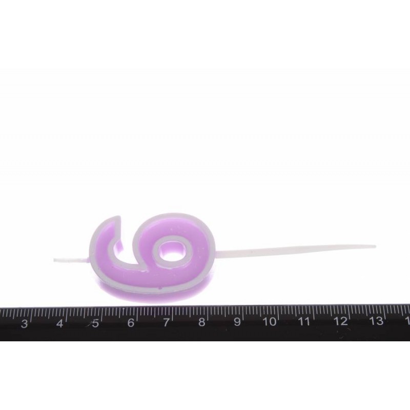 Свеча цифра 