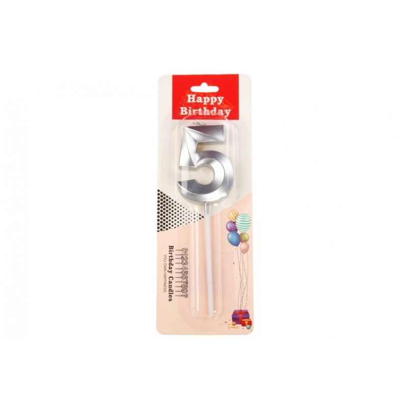 Свеча цифра 