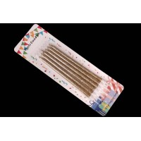 Набор свечей 6шт. 13см (шанмпань) 5-88249