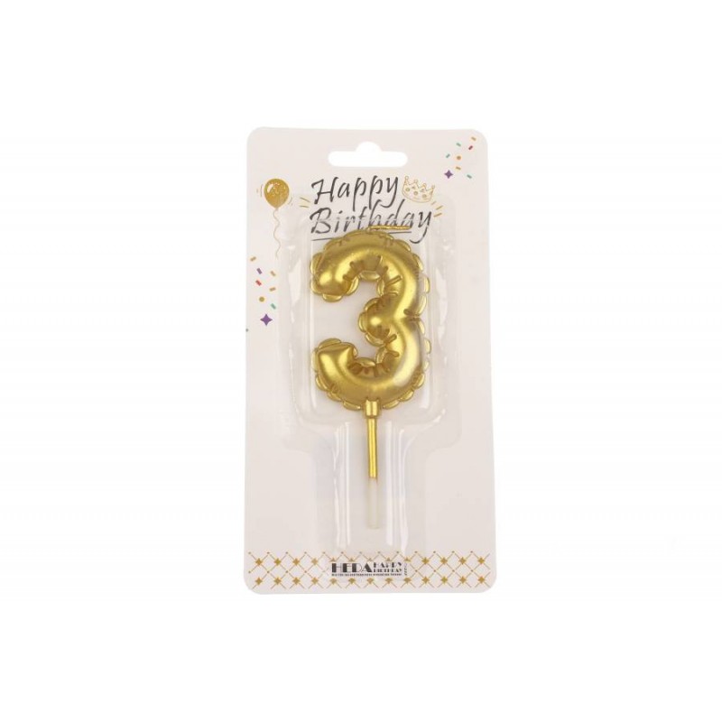 Свеча цифра 