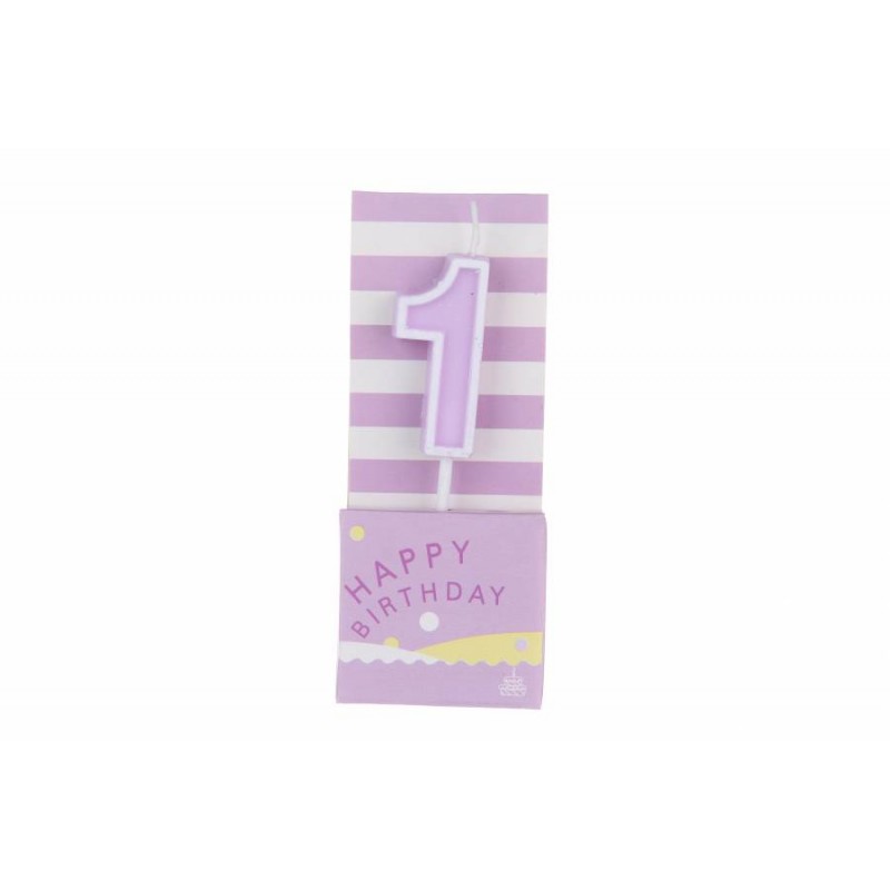 Свеча цифра 