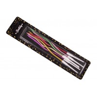 Набор свечей 6шт. 15,5см (микс) 5-88072