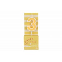 Свеча цифра 