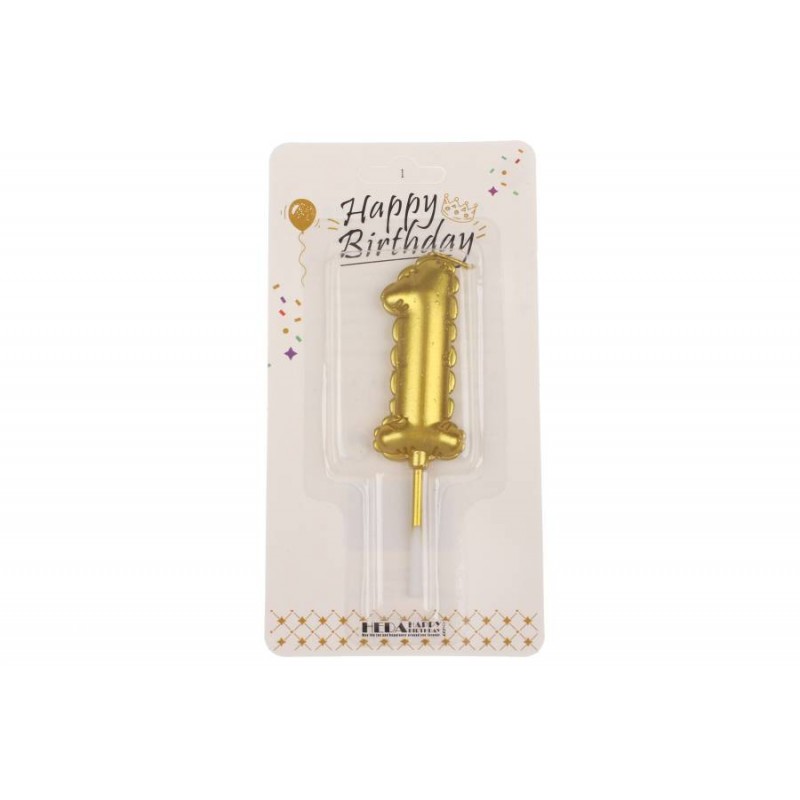 Свеча цифра 