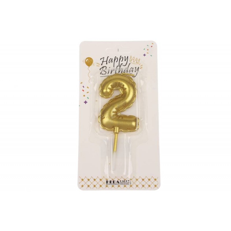 Свеча цифра 