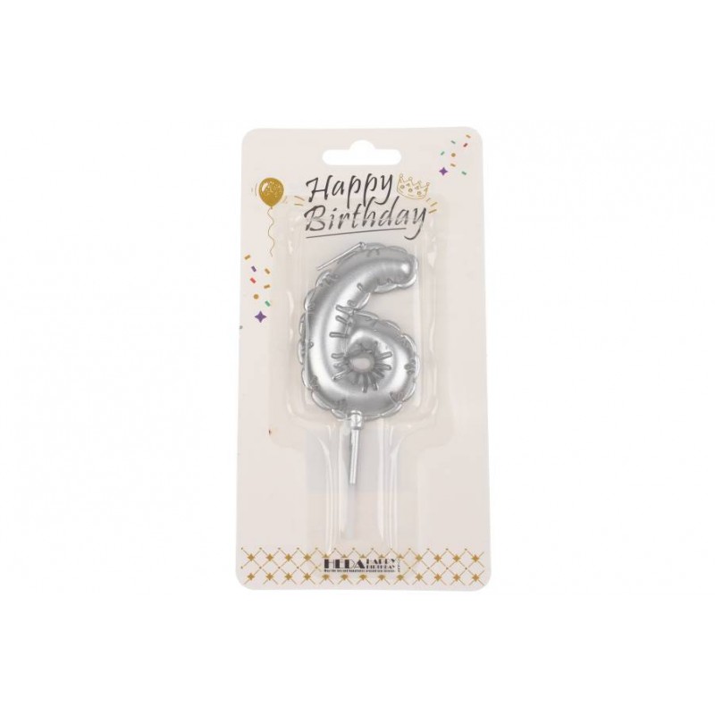 Свеча цифра 