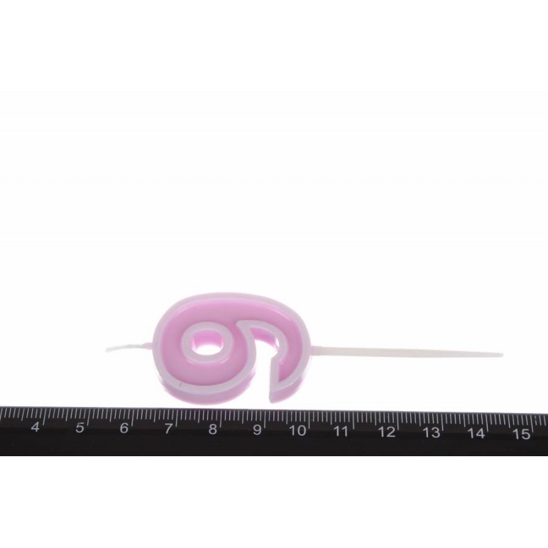 Свеча цифра 