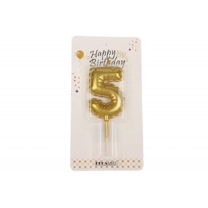 Свеча цифра 