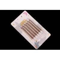 Набор свечей 6шт. 9см (шанмпань) 5-88423