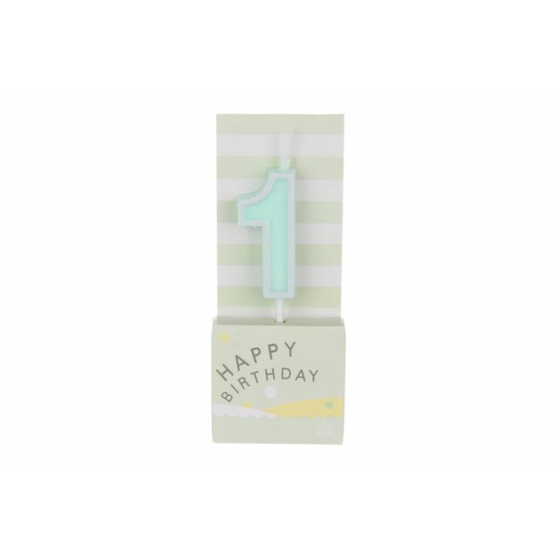 Свеча цифра 