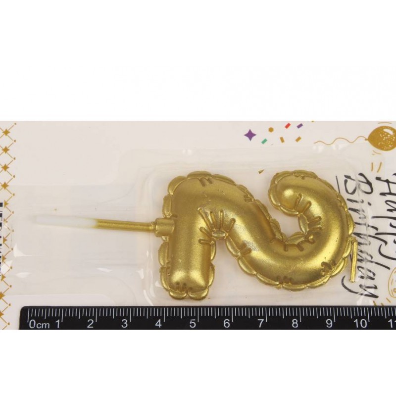 Свеча цифра 