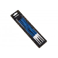 Набор свечей 6шт. 15см (синий) 5-91119