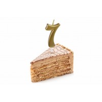 Свеча цифра 