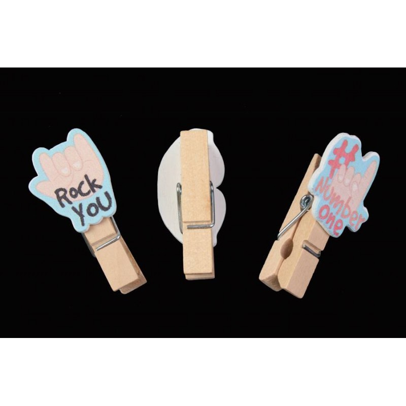 Прищепка декоративная 5-69057