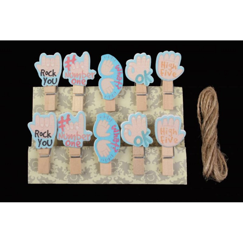 Прищепка декоративная 5-69057