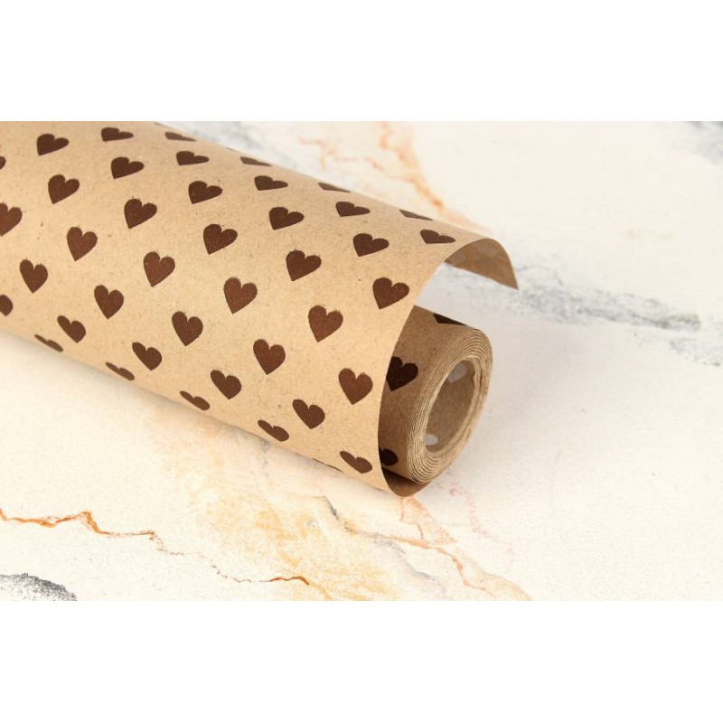 Бумага упаковочная крафт 