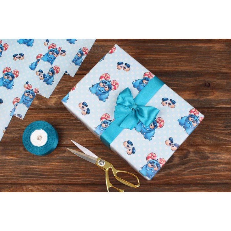 Бумага упаковочная в листах 10л 