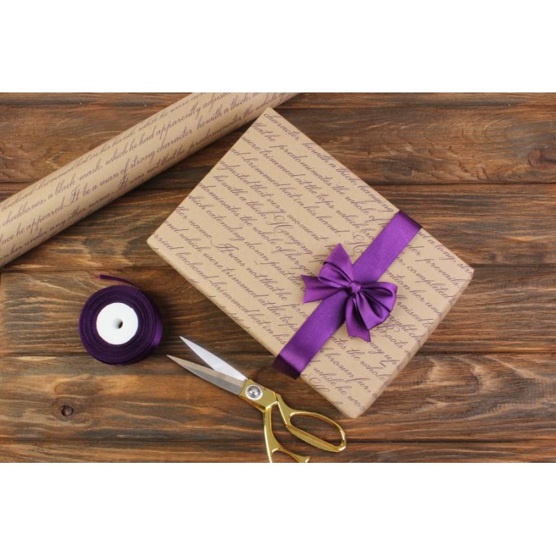 Бумага упаковочная крафт 