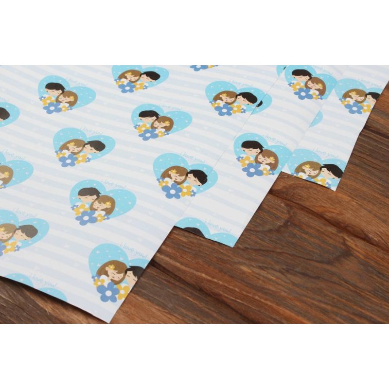 Бумага упаковочная в листах 10арк  