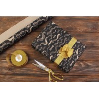 Бумага упаковочная крафт бурая 