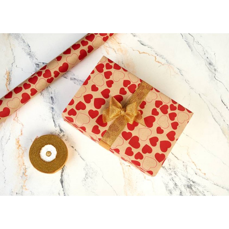 Бумага упаковочная крафт 